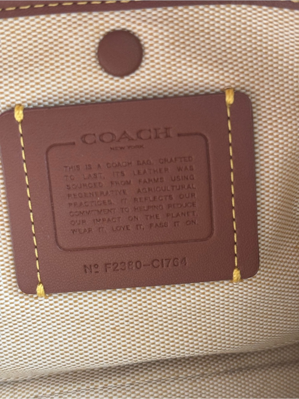 Coach Rogue 25 in Dark Denim/Black w/ Gold Hardware - Picture 7 of 11